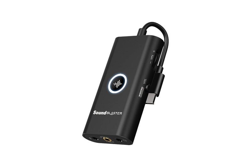 Creative Sound Blaster G3 USB-C External Gaming USB DAC and Amp for PS4, Nintendo Switch, Ft. GameVoice Mix (Audio Balance for Game/Chat), Mic/Vol Control and Mobile App Control, Plug-and-Play - Image 1